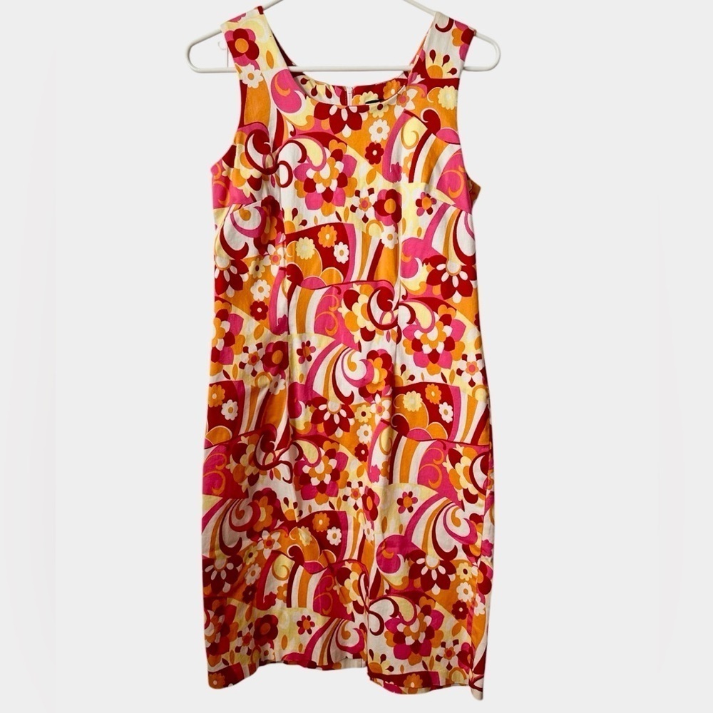 COURTENAY Floral Summer Sleeveless Casual Knee Length Summer Fit S/MDress